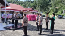 Kapolres Sawahlunto Pimpin Sertijab Kabag SDM dan Kapolsek Barangin, Tegaskan Komitmen Pelayanan Presisi
