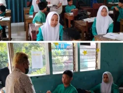 Kabut Asap Selimuti Silungkang, PPB Bergerak Bagikan Masker ke Pelajar Tatap Muka