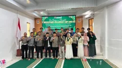 HMI dan Polres Dharmasraya Gelar Doa Bersama, Donasi Korban Bencana Capai Rp3,95 Juta