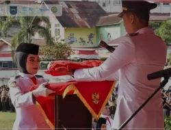 Upacara HUT RI Ke-81 di Lapangan Ombilin Berlangsung Khidmat, Riyanda Putra Jadi Inspektur
