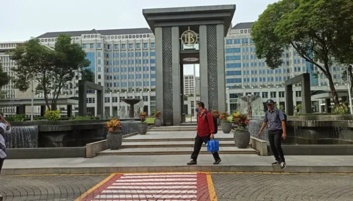 Gedung Bank Indonesia Pusat di Jalan M.H. Thamrin, Jakarta
