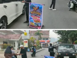 Sawahlunto Diselimuti Kabut Asap Pekat, Komunitas Wartawan Peduli Bergerak Bagi 300 Masker Gratis