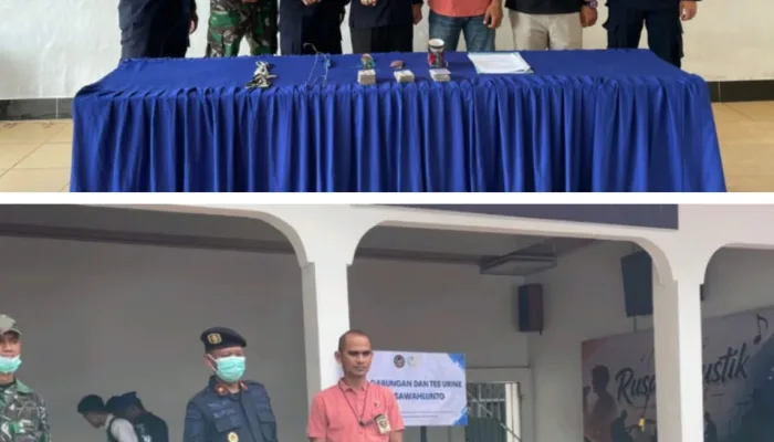 Razia Gabungan Bersama BNNK, Polri dan TNI