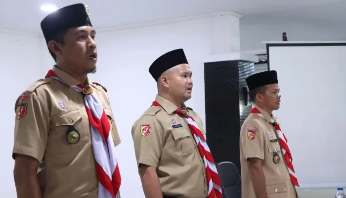 Kwartir Cabang (Kwarcab) 11 Gerakan Pramuka Kota Sawahlunto menggelar Rapat Kerja Cabang (Rakercab) Tahun 2026