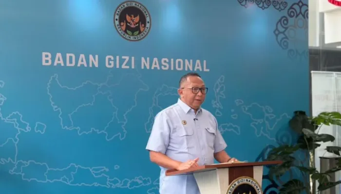 Deputi Pemantauan dan Pengawasan BGN, Ketut Sumedana saat memberi keterangan di kantor BGN, Rabu, 2 September 2026.