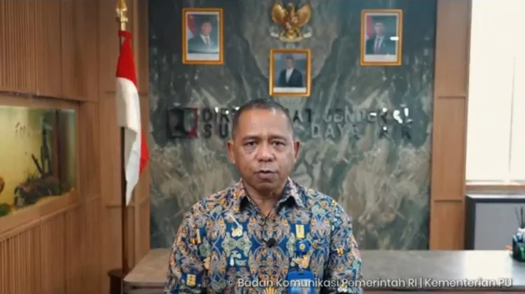 Direktur Jenderal Sumber Daya Air Kementerian Pekerjaan Umum, Arnold A. P. Ritiauw dalam keterangannya, Rabu, 30 September 2026.