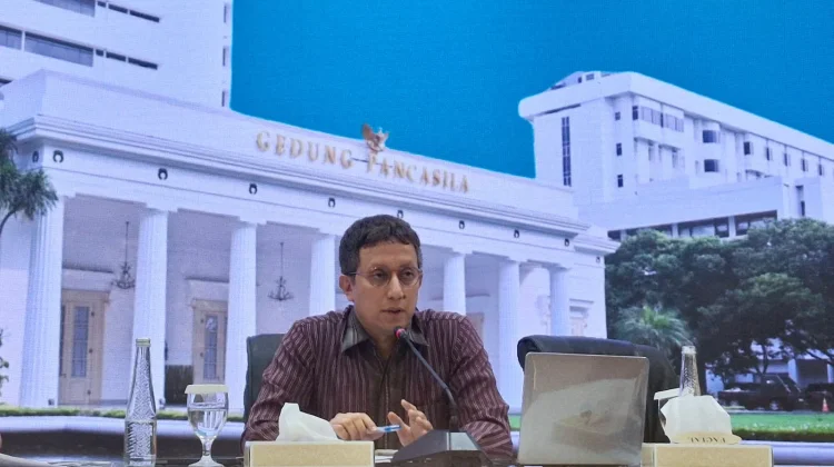 Juru Bicara II Kemlu RI, Nabyl Mulachela, dalam konferensi pers Kamis, 17 September 2026 di Ruang Palapa, Kemlu RI, Jakarta
