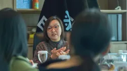 Wakil Menteri Ekonomi Kreatif (Wamen Ekraf) Irene Umar saat menerima audiensi penyelenggara Indonesia Comic Con (ICC) di Kantor Kementerian Ekonomi Kreatif, Jakarta, Selasa, 8 September 2026