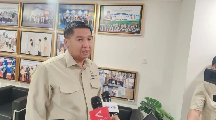 Menteri Perumahan dan Kawasan Permukiman (PKP) Maruarar Sirait saat ditemui usai evaluasi program perumahan di Kantor Kementerian PKP, Jakarta, Kamis, 17 September 2026