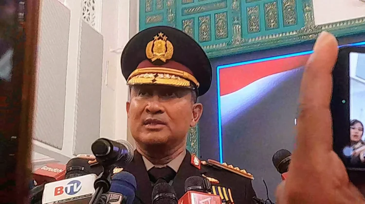 Kapolri Jenderal Polisi Suyudi Ario Seto setelah resmi dilantik Presiden Prabowo Subianto di Istana Negara, Jakarta, Kamis, 1 Oktober 2026