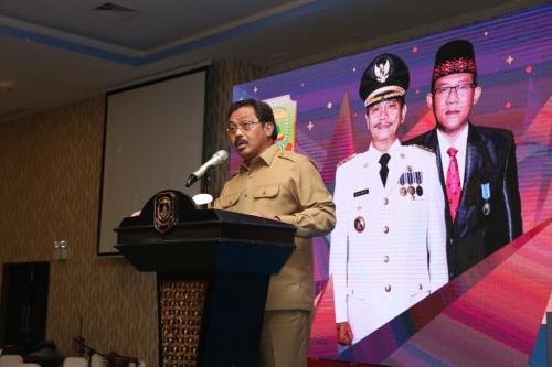 Sambutan Gubernur Kepri Nurdin Basirun saat membuka Musrenbang 2018